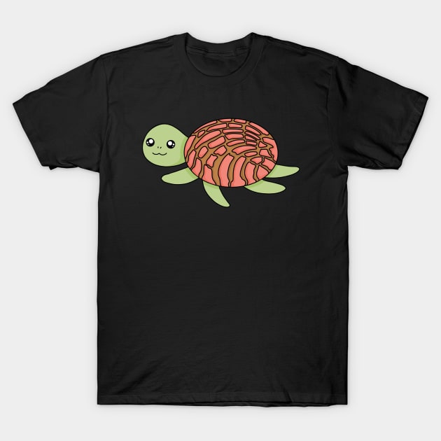 Concha Sea Turtle T-Shirt by Side Quest Studios